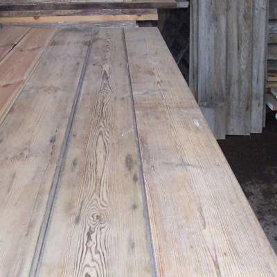 old pine floor boards